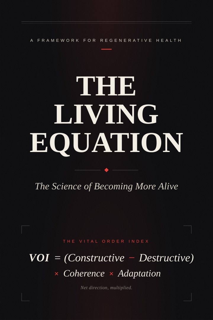 The Living Equation book cover